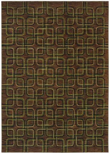 HGTV Modern Links Dark Brown