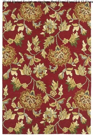 World Market Sculpture Heritage Red