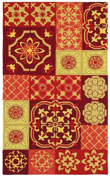 World Market Garden Craft Tile Of Paradise Multi