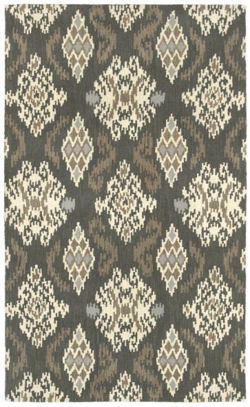 World Market Indonesia Ikat Medallion Brown