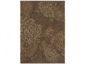 HGTV  Vintage Bloom Dark Brown